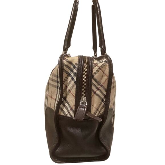 Burberry Nova Check BLUE LABEL Handbag with COA - Picture 7 of 12